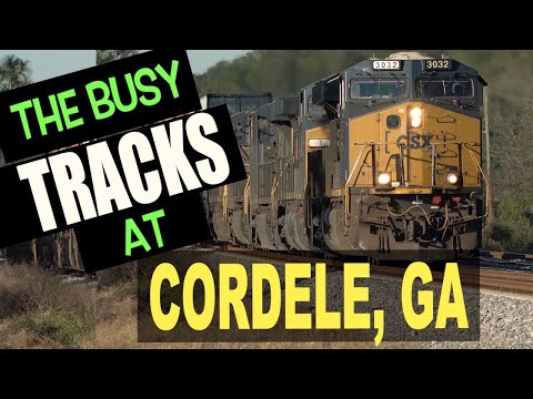 Видео: Оживленные пути в Корделе, Джорджия