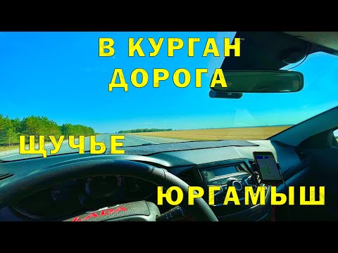 Видео: В Курган #2 Едем из Щучье до Мишкино и Юргамыш