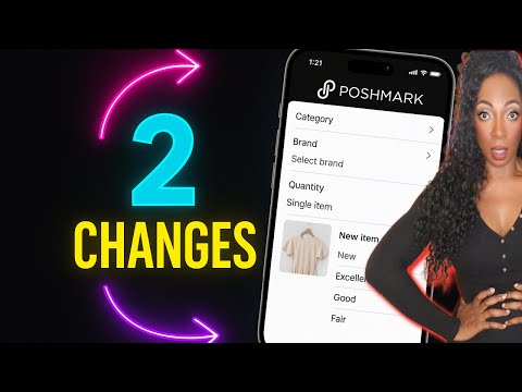 Видео: 😯 Poshmark представил два больших изменения | Новые правила Poshmark только что вышли 👀 #poshmark...