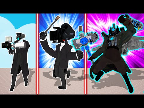 Видео: ЭВОЛЮЦИЯ УЛУЧШЕННОГО КИНОТЕАТРА ТИТАНА | ВКЛАДЫШИ - Totally Accurate Battle Simulator