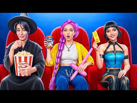 Видео: Фейк Против Реальных Кпоп Охотниц На Демонов! Как Попасть В Кино Челлендж!