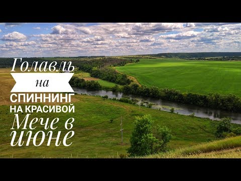 Видео: Голавль на воблеры в конце июня на Красивой Мече