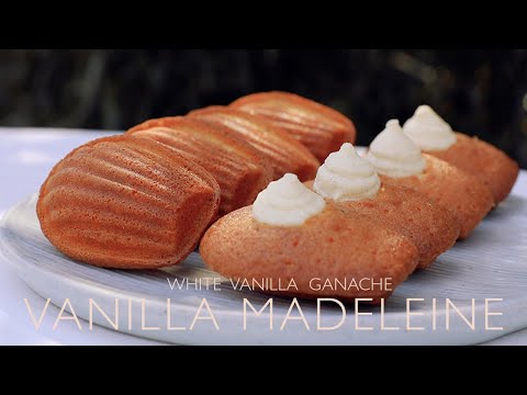 Видео: рецепт МАДЛЕН / Perfect Classic MADELEINE recipe with Vanilla & White Vanilla Ganache / 바닐라 마들렌