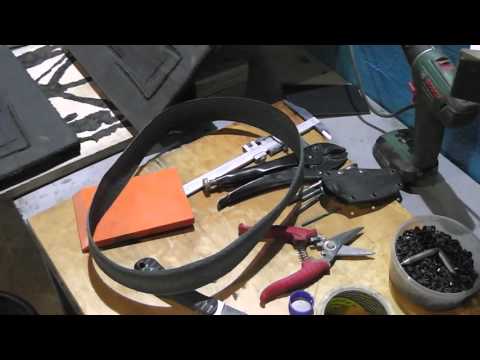 Видео: Ножны из кайдекса. Процесс изготовления от начала до конца.