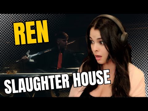 Видео: Первое прослушивание и реакция AbiGirl на песню «Slaughter House» группы Ren!