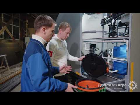 Видео: Обзорная экскурсия с производства Агроприцепа-2 Мобильного растворного узла под дрон DJI AGRAS T30