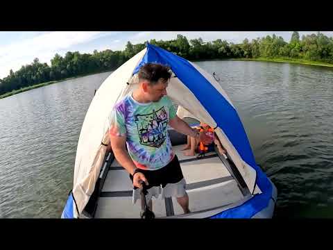 Видео: ПЛАВУЧАЯ ПАЛАТКА? Да, это именно она! Polar Bird Raft 260