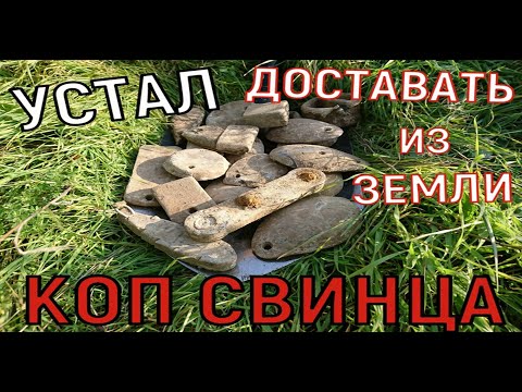 Видео: Копаю свинец как картошку в огороде. Мега коп свинца на заброшенном водохранилище. Металлокоп