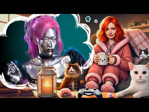 Видео: 🔴 СЕРДЦУ НЕ ПРИКАЖЕШЬ 🐰 ▶ ЛАПКИ В ТАПКАХ【#31】Впервые в Cyberpunk 2077 в 2025!