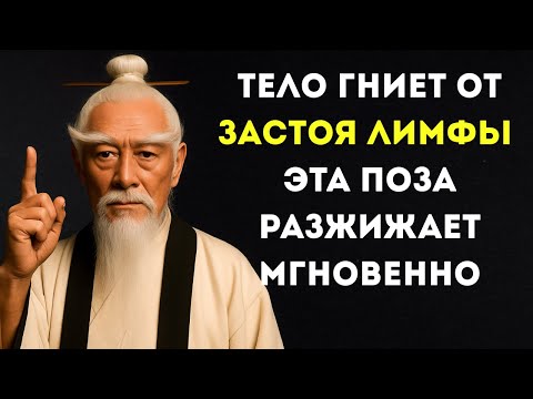 Видео: Эта поза разгоняет Лимфу мгновенно . Научно доказано !