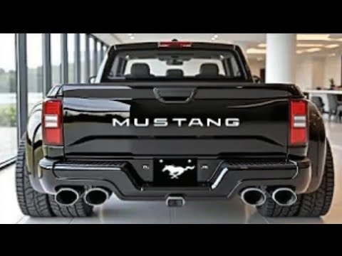 Видео: Пикап Ford Mustang 2026 года — мощный грузовик, который меняет всё!
