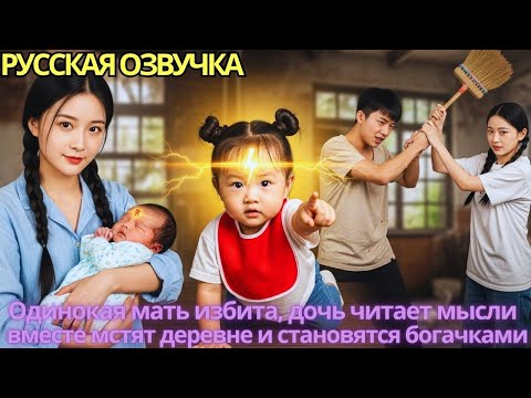 Видео: Одинокая мать избита, дочь читает мысли — вместе мстят деревне и становятся богачками!