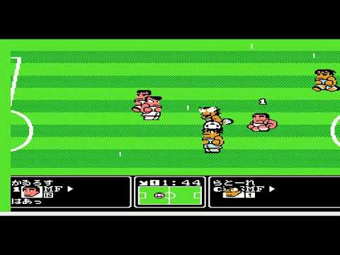Видео: Goal 3 на NES, Famicon, Dendy. Борьба за кубок Technos на HARD! Игра вторая: Япония-Аргентина.