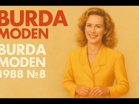 Видео: 🌟 BURDA MODEN 1988 №8🌟 Вінтажна мода, яка надихає й сьогодні!