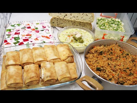 Видео: Меню на несколько дней или Что мы едим! Простые и вкусные рецепты на каждый день