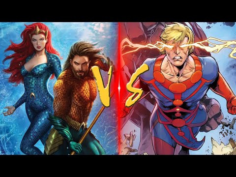 Видео: Мера и Аквамен против Икариса: даже близко не стоят! Как думаете, кто победит в этой битве?
