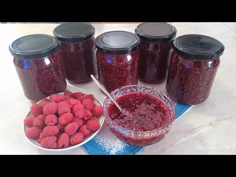 Видео: НАЙСМАЧНІШЕ МАЛИНОВЕ ВАРЕННЯ/ ГУСТЕ і ДУЖЕ АРОМАТНЕ/RASPBERRY JAM