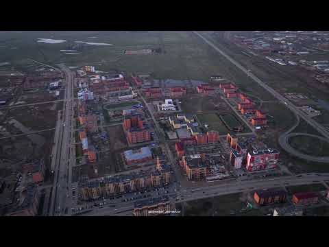 Видео: Вечерний Кокшетау. Микрорайоны Сарыарка и Васильковка. Смотреть в 4К разрешении