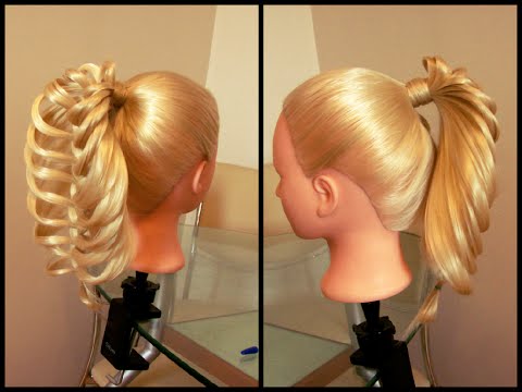 Видео: Коса воздушная. (Скелетная) Видео-урок. Очень просто.