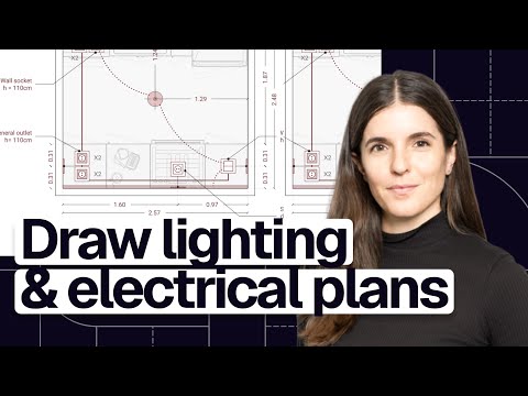 Видео: Рисуйте планы архитектурного освещения и электропроводки за считанные минуты