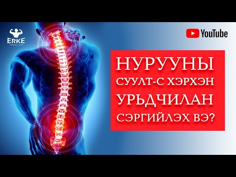 Видео: Нурууны суулт өвчнөөс хэрхэн урьдчилан сэргийлэх вэ?