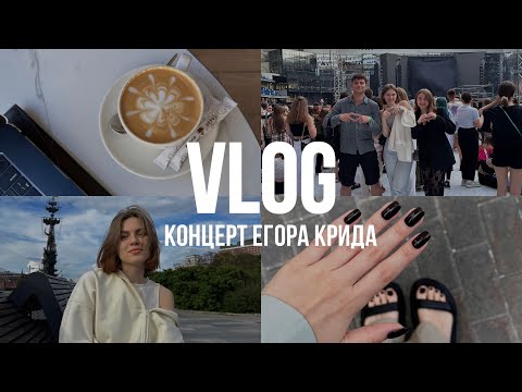 Видео: VLOG | концерт Егора Крида, новая прическа, ремонт