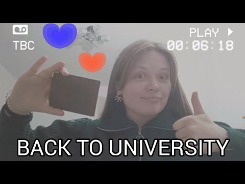 Видео: BACK TO UNIVERSITY | что купить в универ? | советы первокурсникам