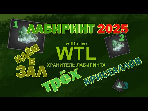Видео: Will to Live: Лабиринт 2025. Зал ТРЁХ кристаллов НАЧАЛО Ч.3