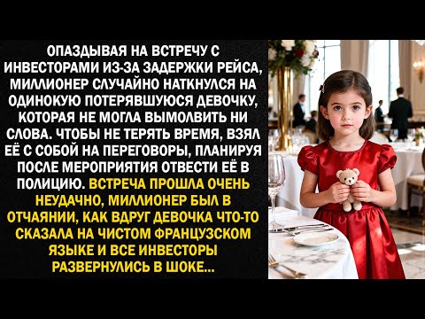 Видео: Опаздывая на встречу с инвесторами из-за задержки рейса, миллионер случайно наткнулся...