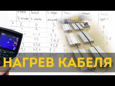 Видео: Нагрев кабеля током. Ставим запятую в применении гофры на 25А 🤣😎🤦‍♂️ | Дурные советы электрика