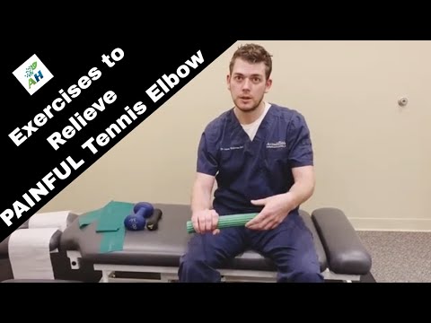 Видео: Изометрические упражнения для локтей | Теннисный локоть | Theraband Flexbar