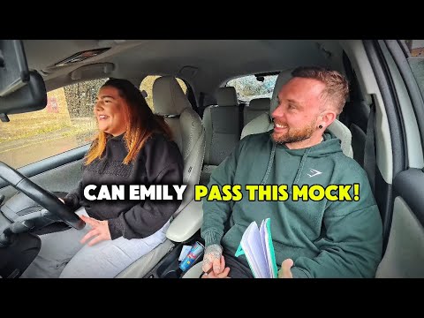 Видео: Пробный экзамен по вождению от Эмили!