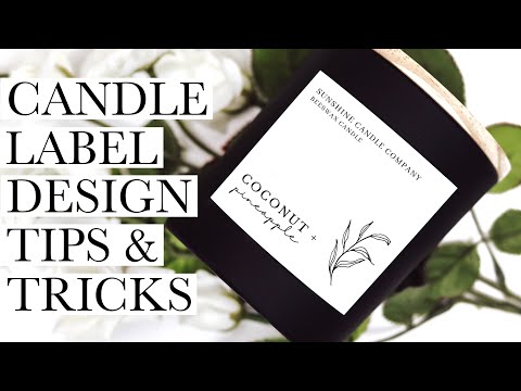 Видео: *Обновлено* Как я разрабатываю и печатаю этикетки для свечей | Бумага для этикеток, принтер и про...