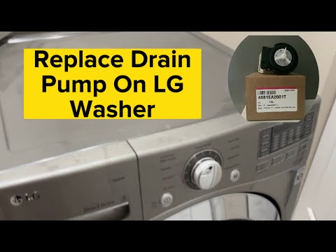 Видео: Замена сливного насоса на стиральной машине LG с фронтальной загрузкой