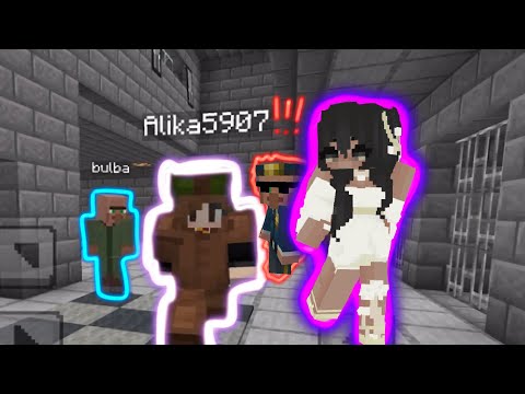 Видео: МЫ С АЛИКОЙ СБЕГАЕМ ИЗ ТЮРЬМЫ В МАЙНКРАФТЕ #1