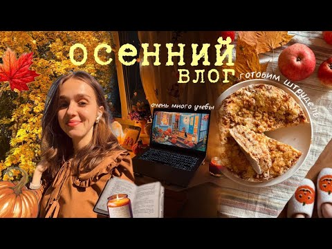 Видео: 🍵✨🍂романтизация осени // студенческие будни, готовим шарлотку и много домашнего уюта 