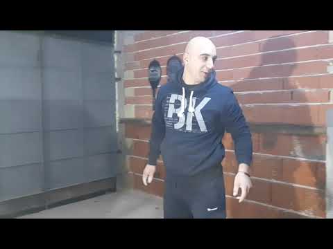 Видео: щампован бетон на стена  Dionis group