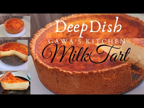 Видео: Молочный тарт/Легкий и вкусный молочный тарт с толстым дном/кухня Гавы#youtubeshorts