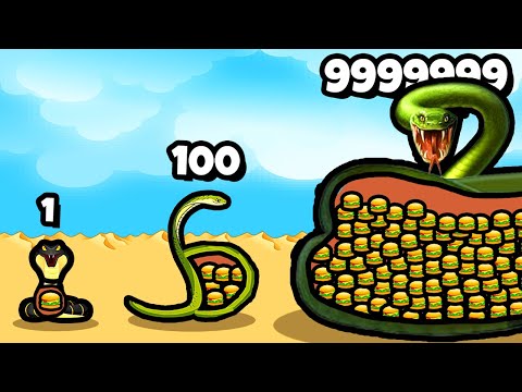 Видео: 🐍ЭВОЛЮЦИЯ ЗМЕИ ПОЖИРАТЕЛЯ на МАКСИМАЛЬНЫЙ УРОВЕНЬ!