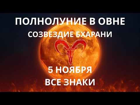 Видео: ПОЛНОЛУНИЕ 5 НОЯБРЯ 2025 | ВСЕ ЗНАКИ