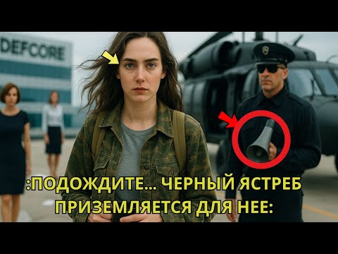 Видео: Они смеялись над женщиной, которая пришла в офис в камуфляже, пока на крышу не приземлился