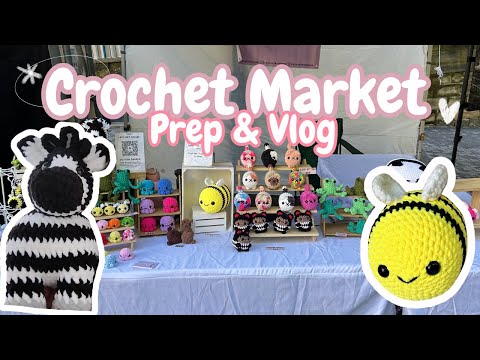 Видео: Видеоблог о рынке вязания крючком! — Подготовка к рынку и результаты 🌺