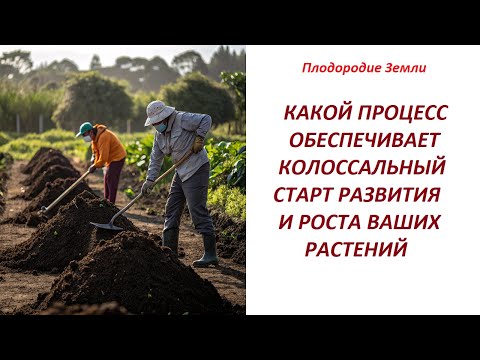 Видео: Процессы развития и плодородия зависят от интенсивности разложения органики №671/24