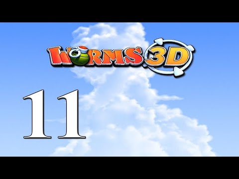 Видео: WORMS 3D Ностальгирующая кампания - Возьми мою вишню #11