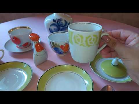 Видео: Домашня барахолка. Продаж. Посуд з ручним розписом. Мій Телеграм канал.