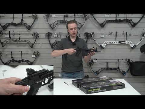 Видео: Арбалет пистолет MK TCS2