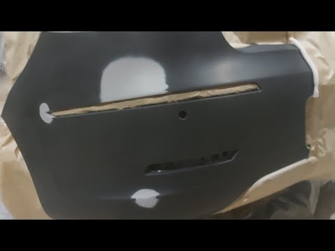 Видео: Как покрасить бампер за один день.