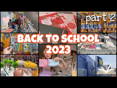 Видео: BACK TO SCHOOL 2023 *part2*   покупки канцелярии к школе + распаковка ~читай город, галамарт~