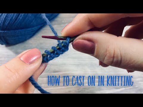 Видео: ПОТРЯСАЮЩИЙ СПОСОБ НАБОРА ПЕТЕЛЬ N2 СРАЗУ ОТ КЛУБКА! / HOW TO CAST ON IN KNITTING