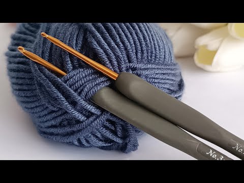 Видео: Невероятный! ЧТО! Эта красота связана всего за 2 ряда. Легко для новичков.